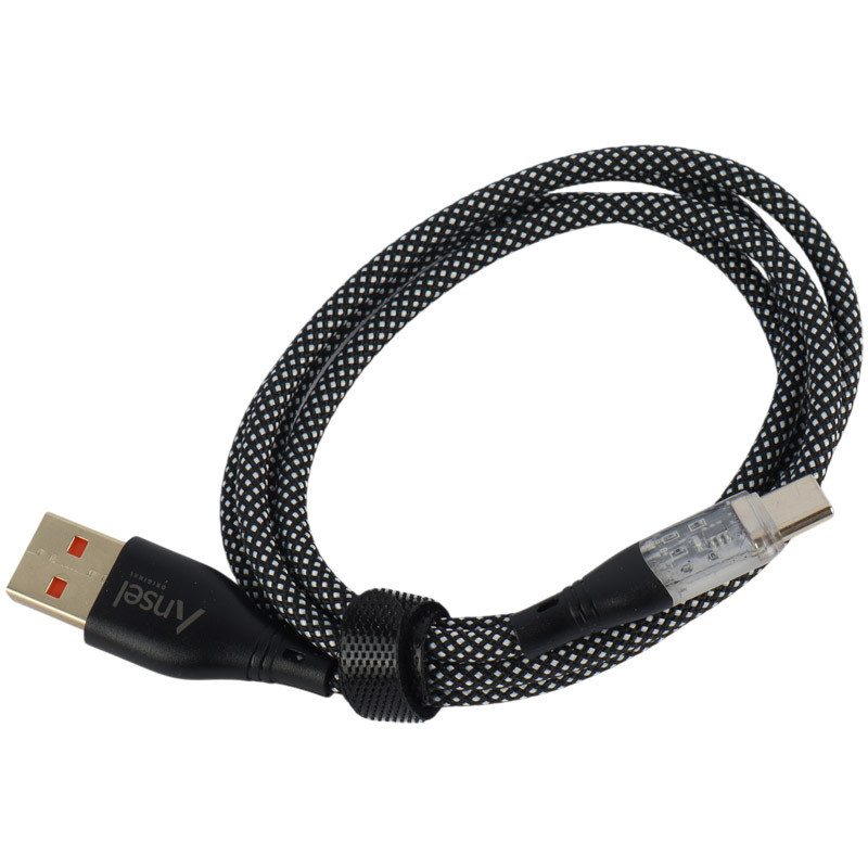 کابل تایپ سی فست شارژ ANSEL A64 6A 1m