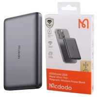 پاور بانک بی سیم فست شارژ مک دودو MC-465 PD 20W ظرفیت 10000 میلی آمپر ساعت