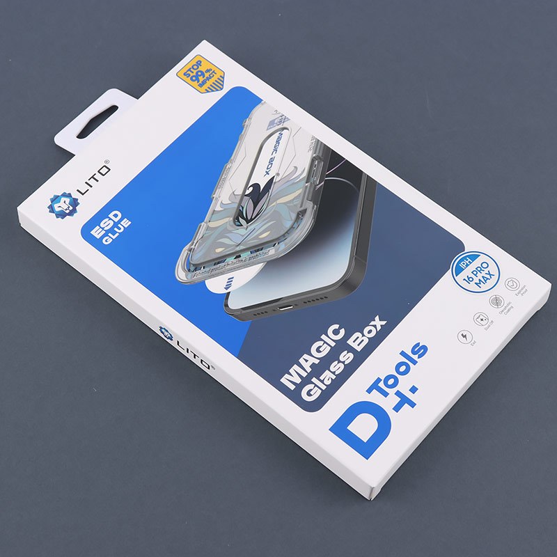 گلس D+ Tools Magic Glass Box لیتو آیفون iPhone 16 Pro Max