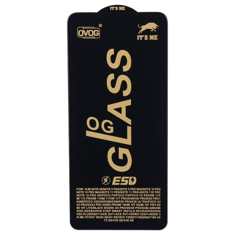 گلس آنتی استاتیک OG It's Me شیائومی Redmi Note 9s / Note 9 Pro / Note 10 Lite