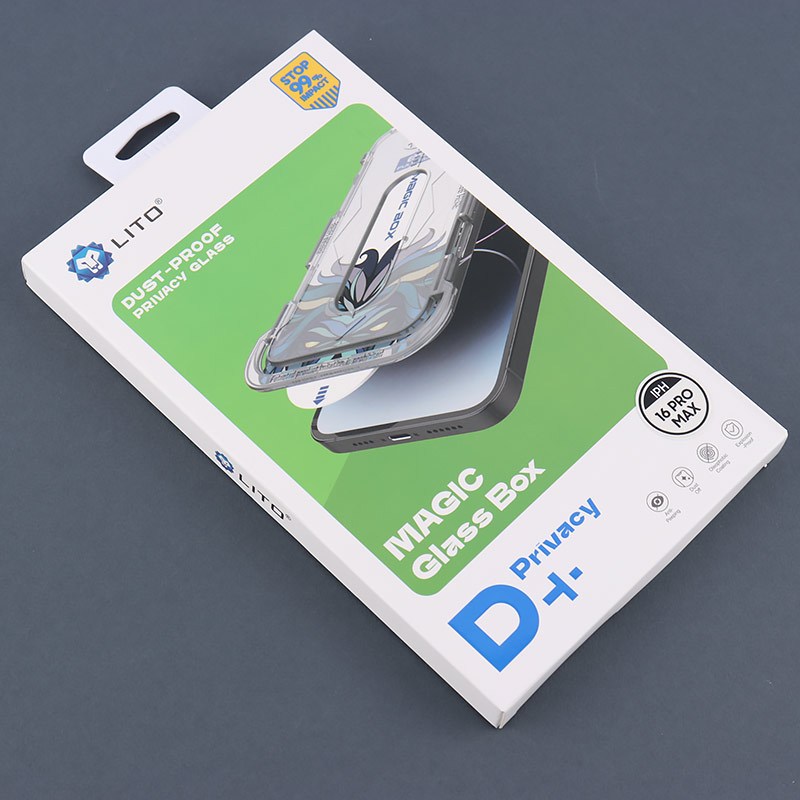 گلس پرایوسی D+ Tools Magic Glass Box لیتو آیفون iPhone 16 Pro Max