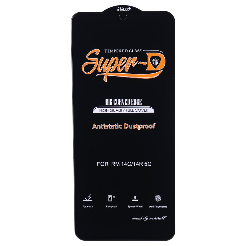 گلس Super D آنتی استاتیک میتوبل شیائومی Redmi 14C / 14R / Poco C75