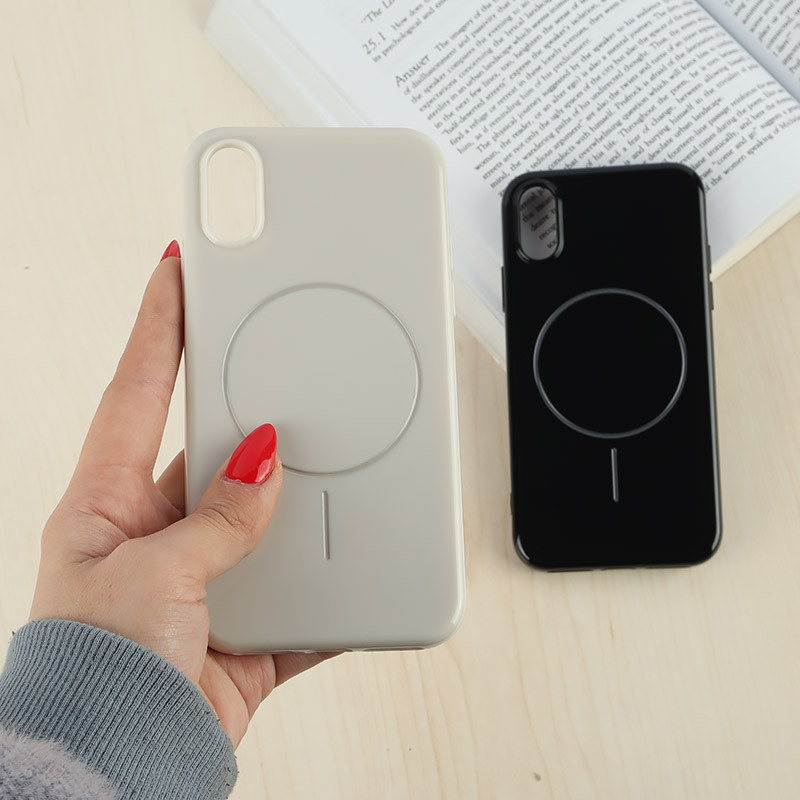 قاب مگ سیف Case آیفون iPhone X / XS براق