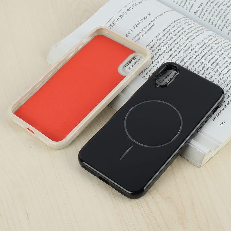 قاب مگ سیف Case آیفون iPhone X / XS براق