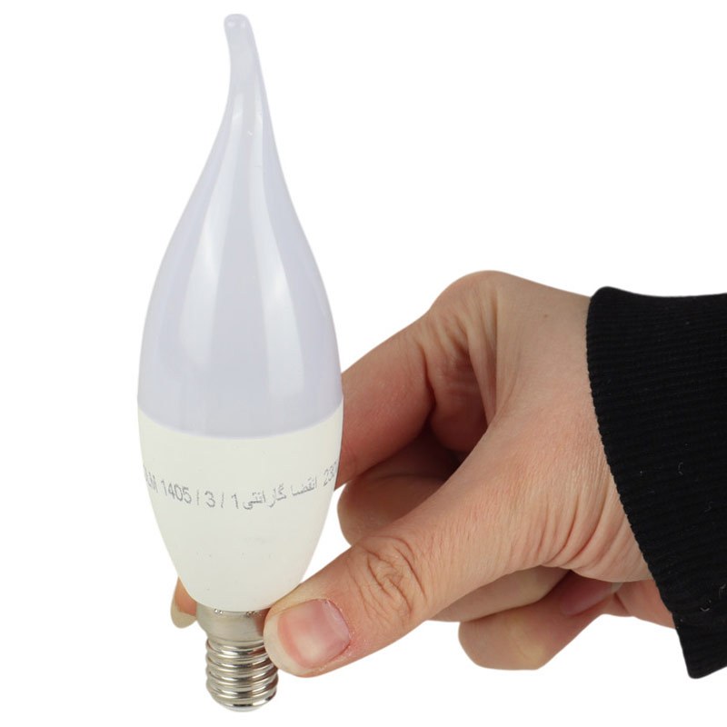 لامپ اشکی 7 وات مات فروزش F6500 پایه E14