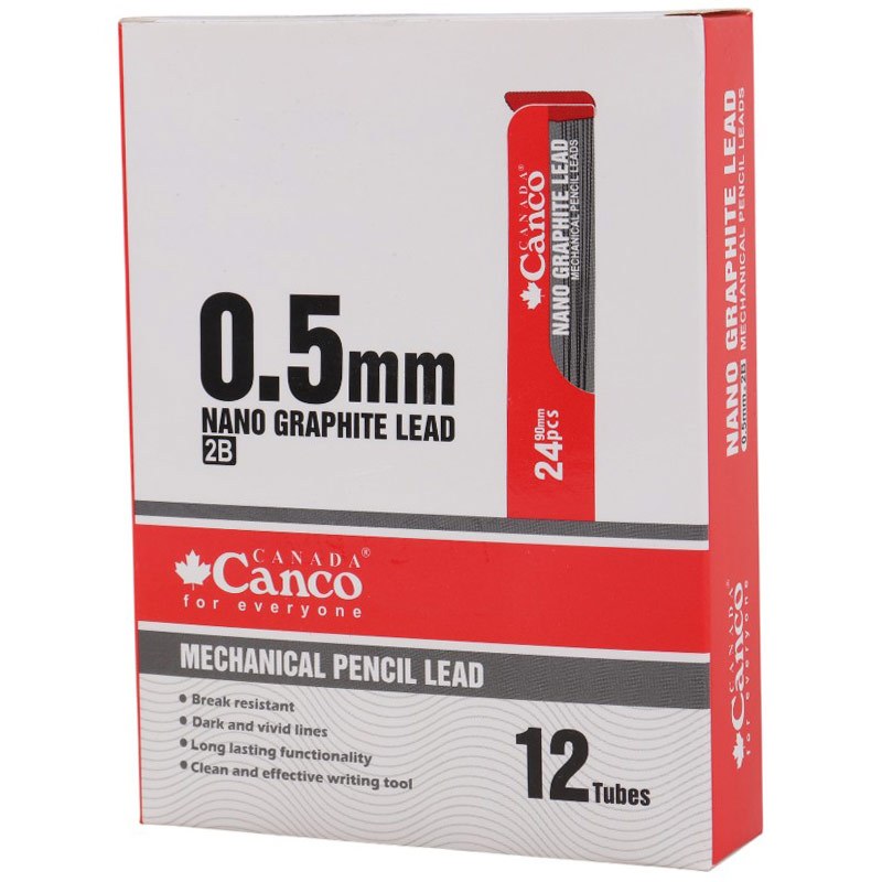 نوک مداد نوکی کنکو 0.5 میلی متر Nano Graphite Lead بسته 12 عددی