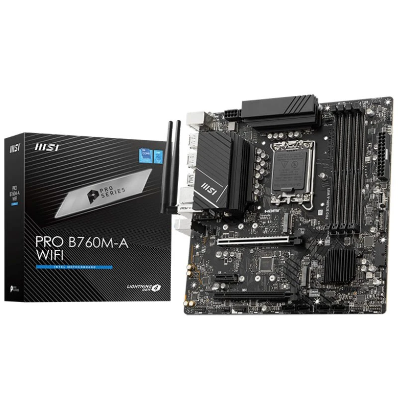 مادربرد ام اس آی Pro B760M-A WIFI DDR5