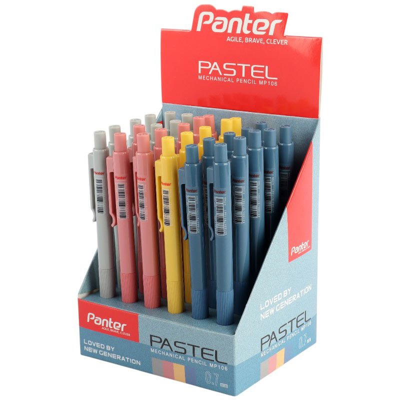 مداد نوکی پنتر 0.7 میلی متر Pastel MP106 بسته 30 عددی