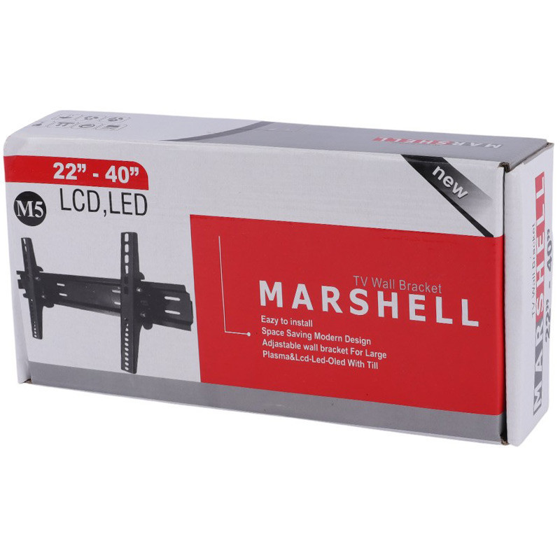 پایه دیواری متحرک تلویزیون 22 تا 40 اینچ Marshell M5