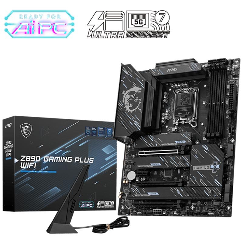 مادربرد ام اس آی Z890 GAMING PLUS WIFI DDR5