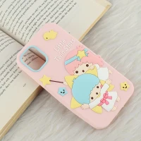 قاب سیلیکونی آیفون iPhone 11 طرح Little Twin Stars