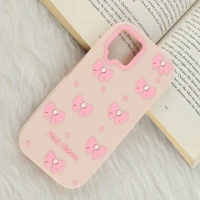 قاب سیلیکونی سامسونگ Galaxy A12 / M12 برجسته طرح Pink Ribbon