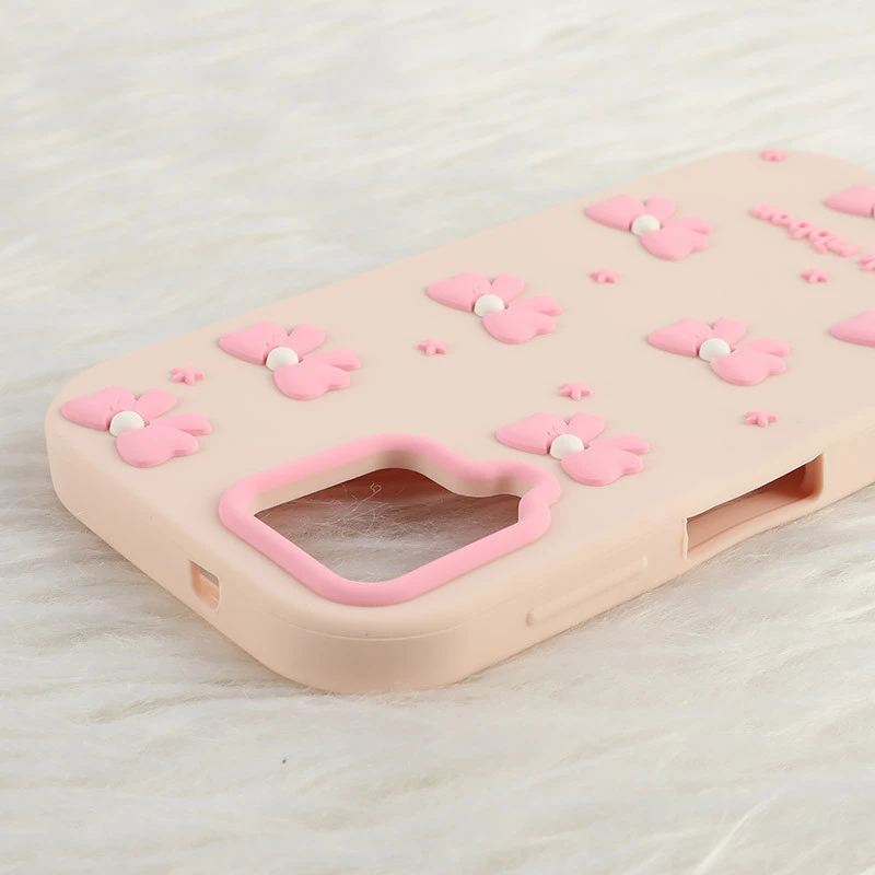 قاب سیلیکونی سامسونگ Galaxy A12 / M12 برجسته طرح Pink Ribbon