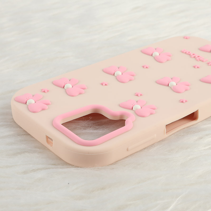 قاب سیلیکونی سامسونگ Galaxy A12 / M12 برجسته طرح Pink Ribbon