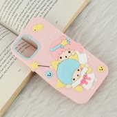 قاب سیلیکونی آیفون iPhone 12 / 12 Pro طرح Little Twin Stars