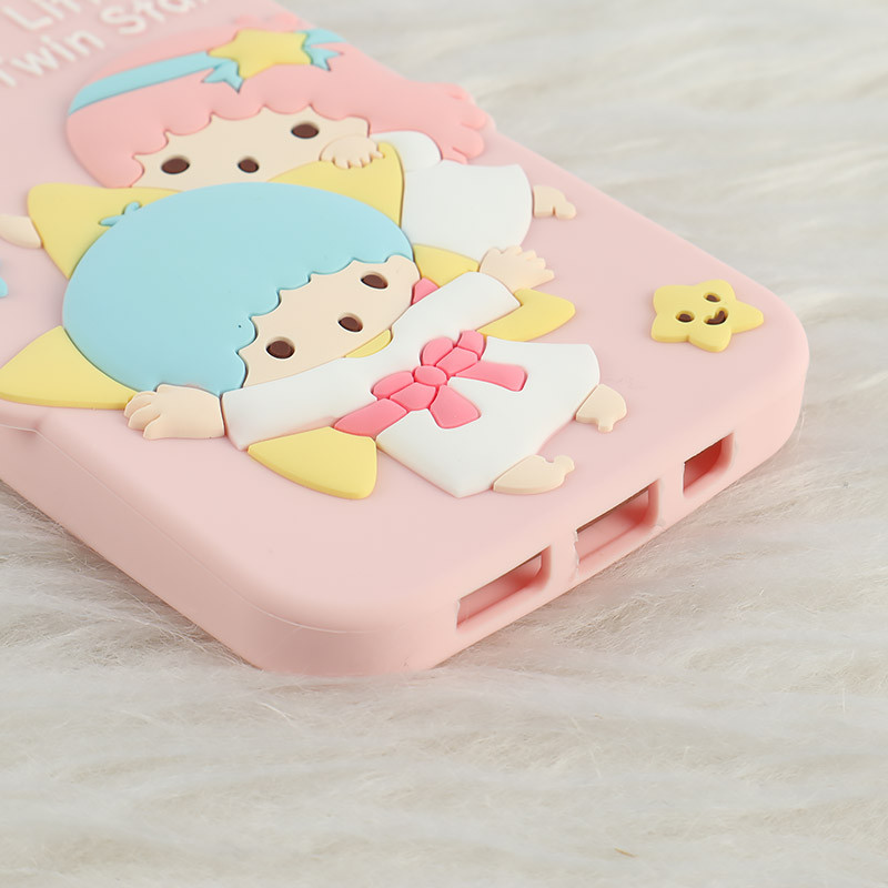 قاب سیلیکونی آیفون iPhone 12 / 12 Pro طرح Little Twin Stars