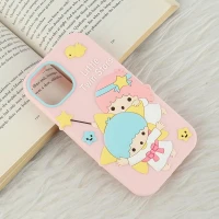 قاب سیلیکونی آیفون iPhone 13 / 14 طرح Little Twin Stars