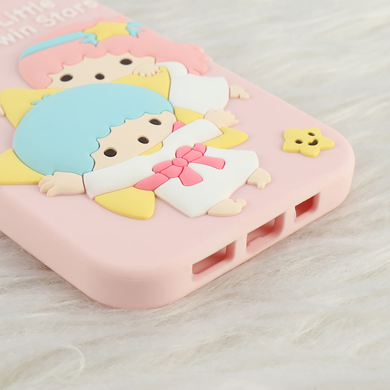 قاب سیلیکونی آیفون iPhone 13 / 14 طرح Little Twin Stars