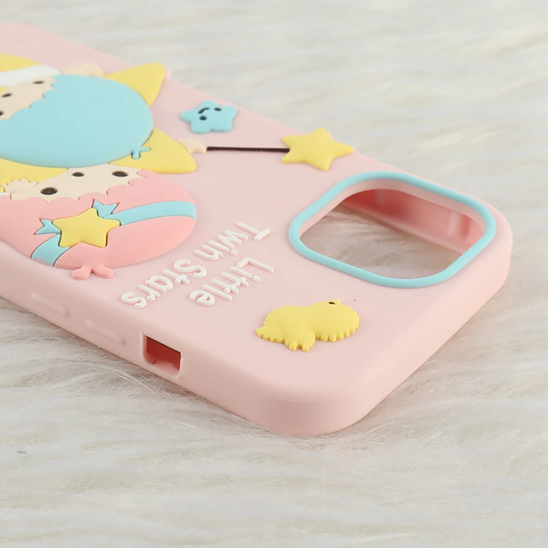 قاب سیلیکونی آیفون iPhone 13 / 14 طرح Little Twin Stars