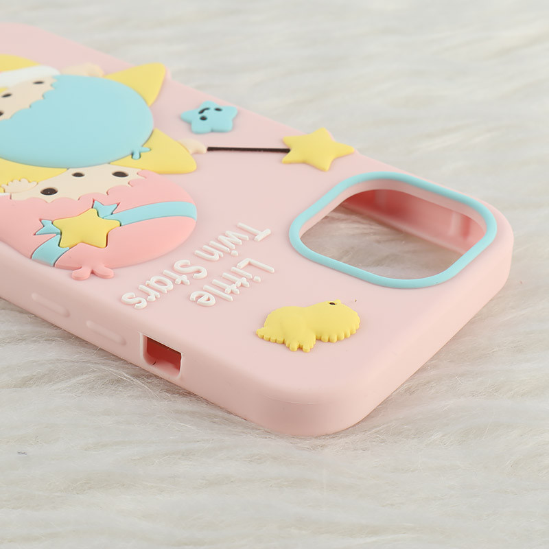 قاب سیلیکونی آیفون iPhone 13 / 14 طرح Little Twin Stars