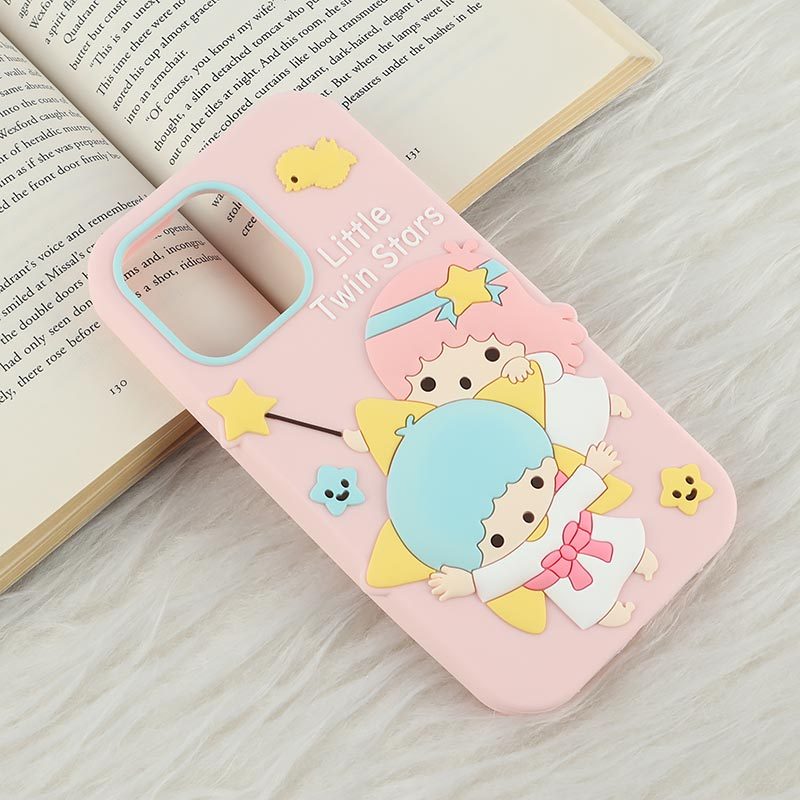 قاب سیلیکونی آیفون iPhone 13 Pro Max طرح Little Twin Stars