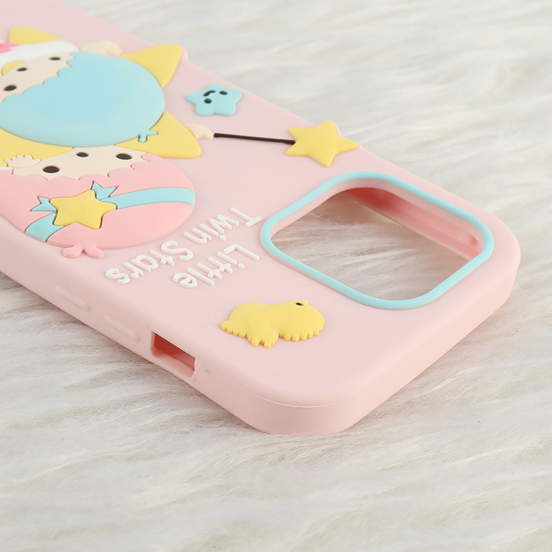 قاب سیلیکونی آیفون iPhone 13 Pro Max طرح Little Twin Stars