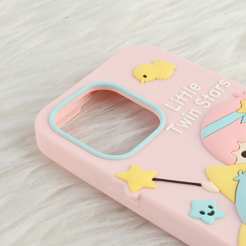 قاب سیلیکونی آیفون iPhone 13 Pro Max طرح Little Twin Stars