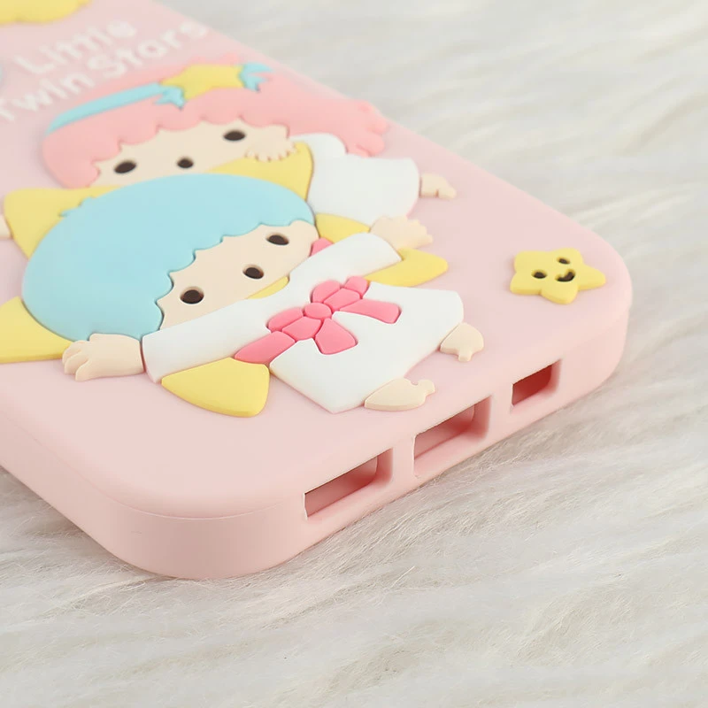 قاب سیلیکونی آیفون iPhone 15 Pro طرح Little Twin Stars