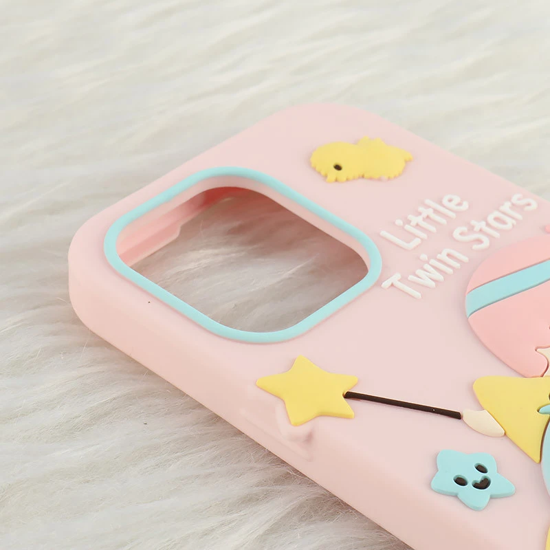 قاب سیلیکونی آیفون iPhone 15 Pro Max طرح Little Twin Stars