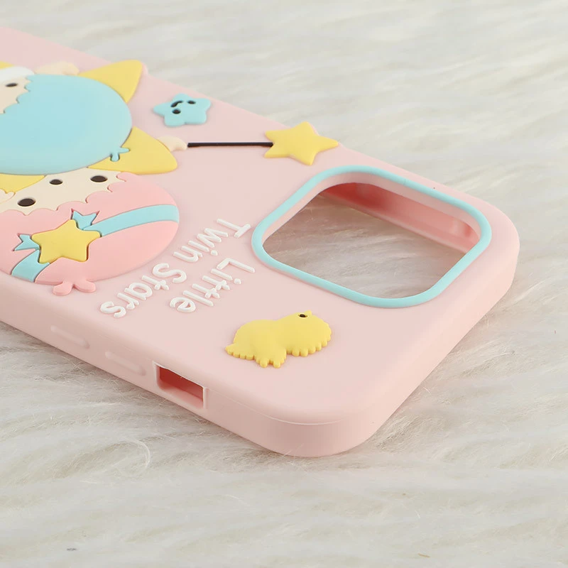 قاب سیلیکونی آیفون iPhone 15 Pro Max طرح Little Twin Stars