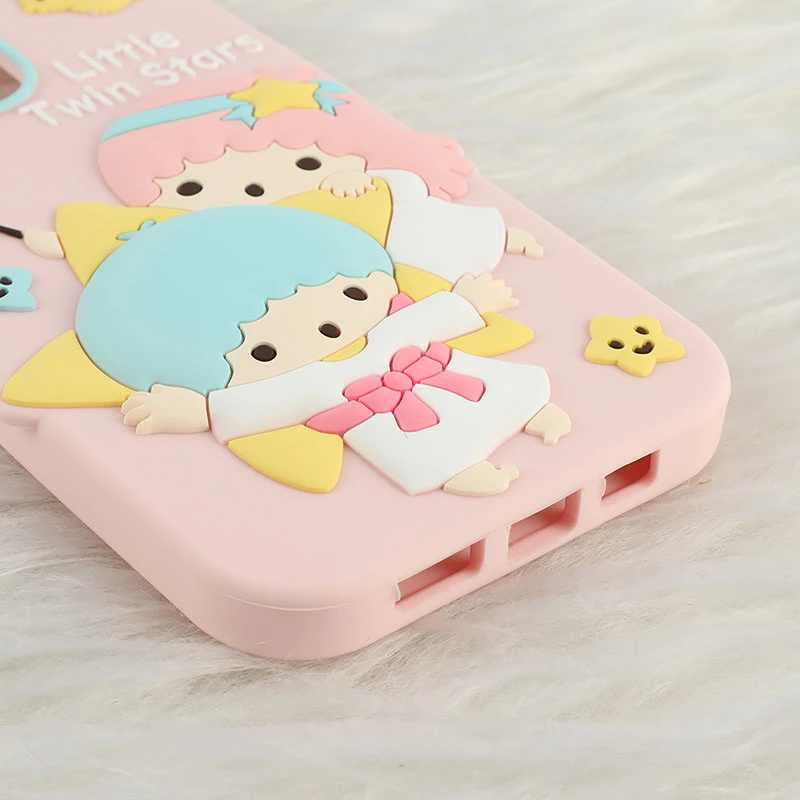 قاب سیلیکونی آیفون iPhone 15 Pro Max طرح Little Twin Stars