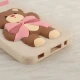 قاب سیلیکونی سامسونگ Galaxy A32 4G برجسته طرح Lovely Bear