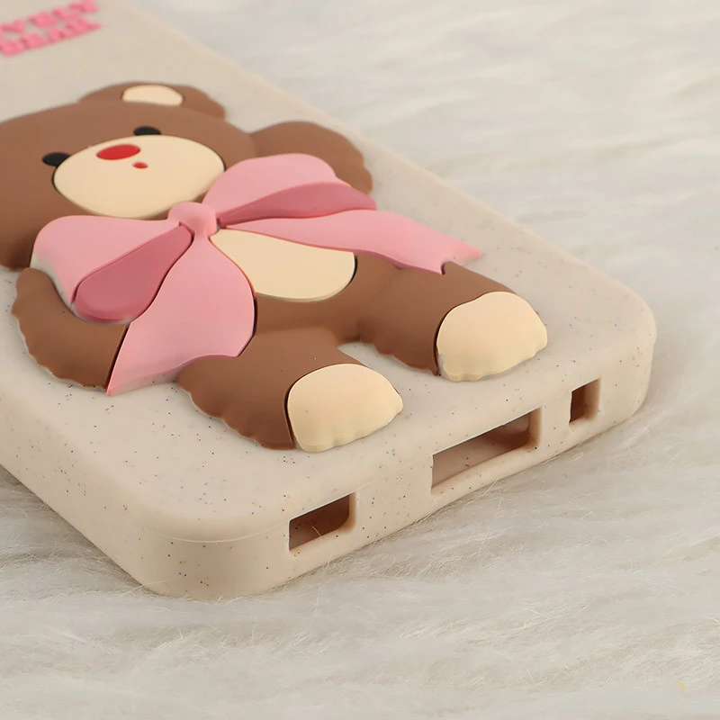 قاب سیلیکونی سامسونگ Galaxy A52 / A52s برجسته طرح Lovely Bear