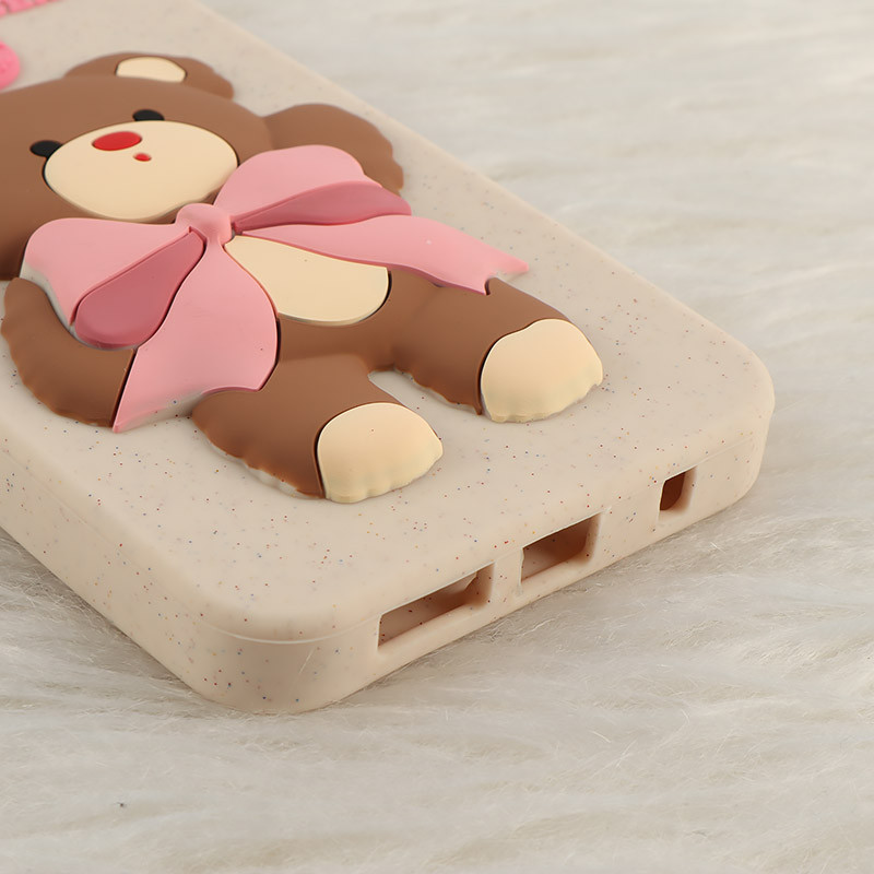 قاب سیلیکونی سامسونگ Galaxy A21s برجسته طرح Lovely Bear