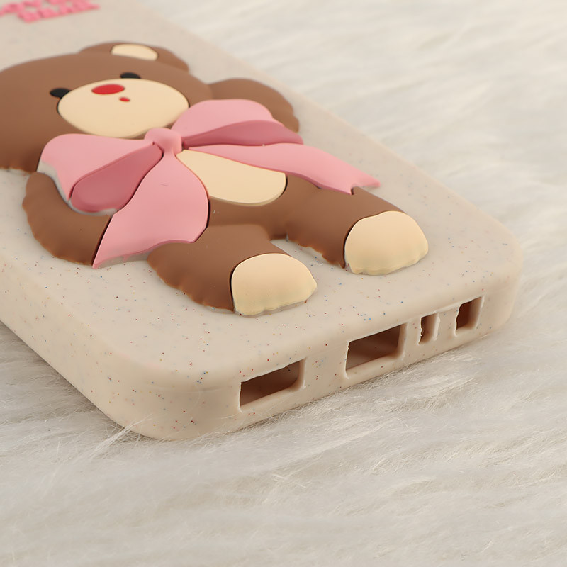 قاب سیلیکونی سامسونگ Galaxy A25 برجسته طرح Lovely Bear