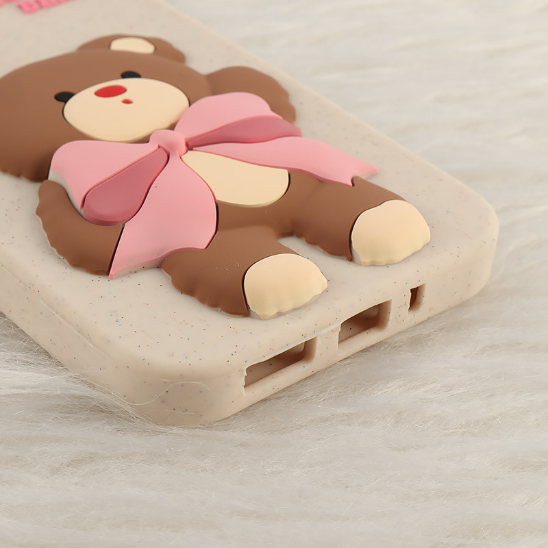 قاب سیلیکونی سامسونگ Galaxy A54 برجسته طرح Lovely Bear