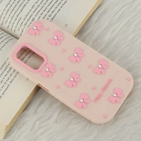 قاب سیلیکونی سامسونگ Galaxy A13 4G برجسته طرح Pink Ribbon