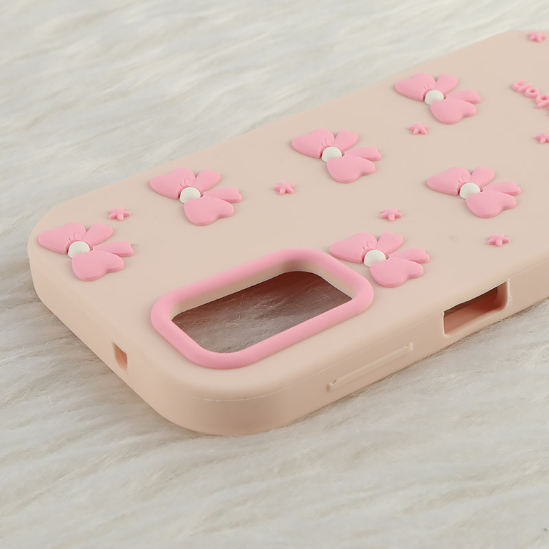 قاب سیلیکونی سامسونگ Galaxy A13 4G برجسته طرح Pink Ribbon