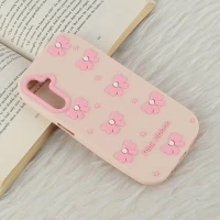 قاب سیلیکونی سامسونگ Galaxy A15 برجسته طرح Pink Ribbon