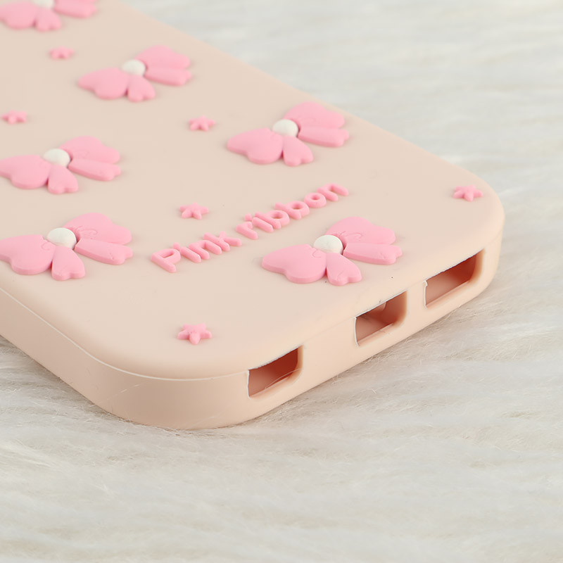 قاب سیلیکونی سامسونگ Galaxy A52 / A52s برجسته طرح Pink Ribbon