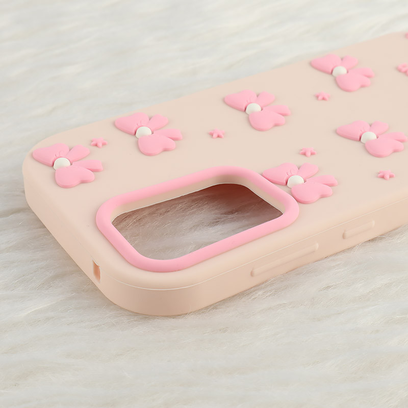 قاب سیلیکونی سامسونگ Galaxy A52 / A52s برجسته طرح Pink Ribbon