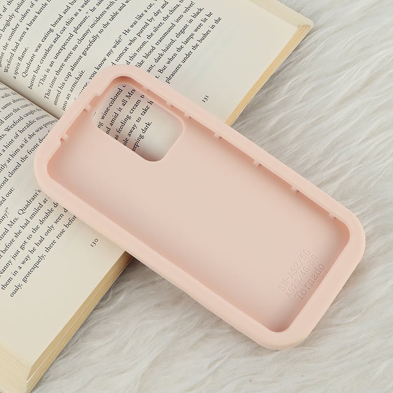 قاب سیلیکونی سامسونگ Galaxy A52 / A52s برجسته طرح Pink Ribbon