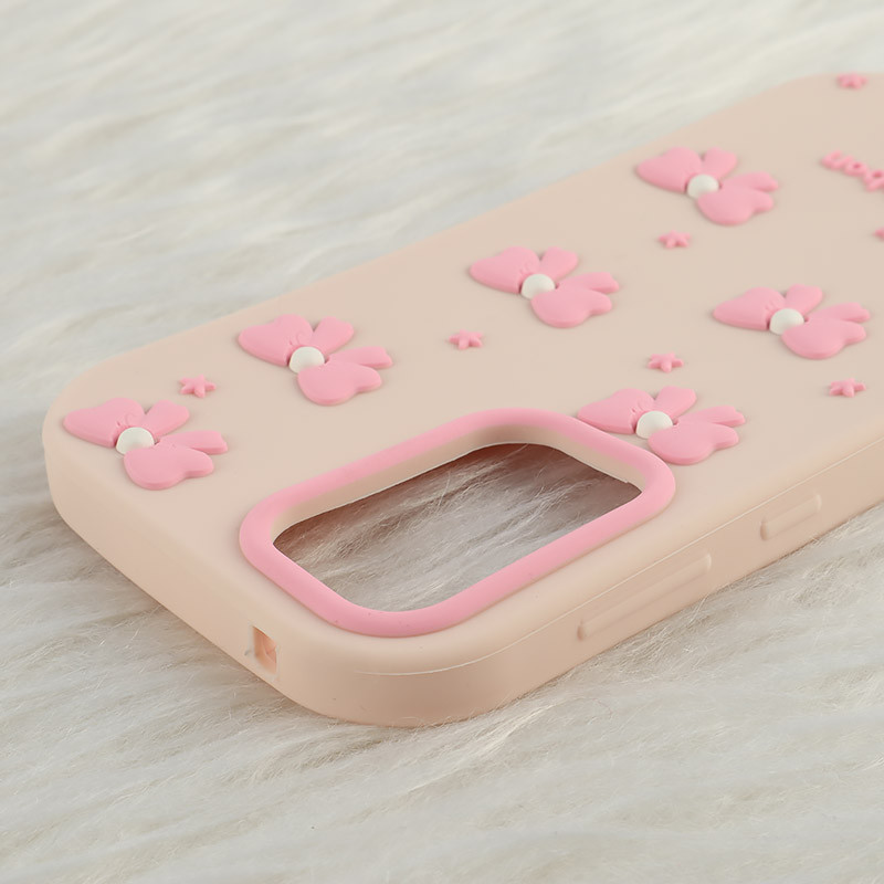 قاب سیلیکونی سامسونگ Galaxy A73 برجسته طرح Pink Ribbon