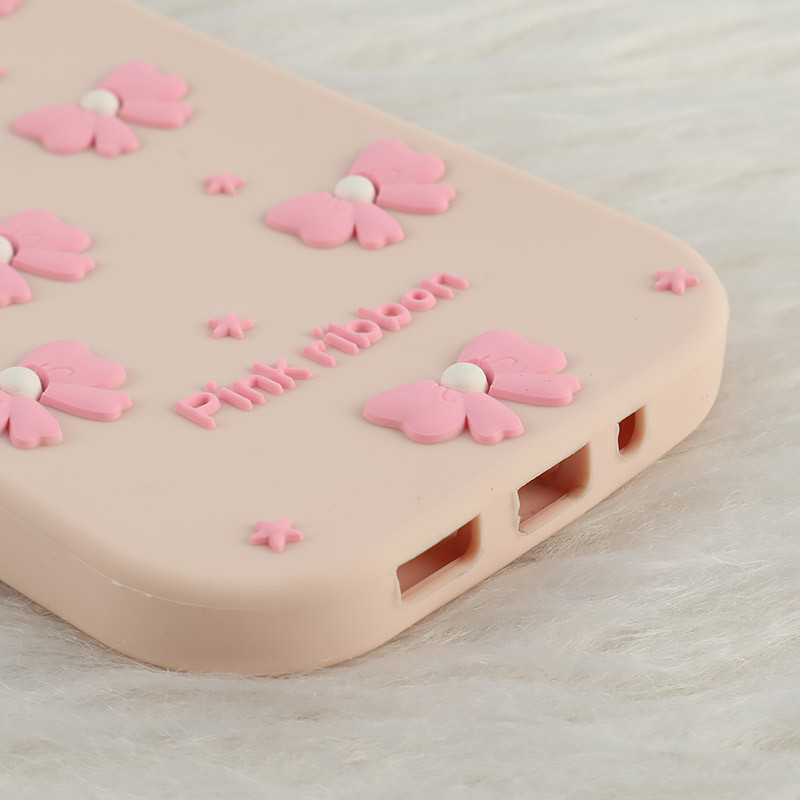قاب سیلیکونی سامسونگ Galaxy A73 برجسته طرح Pink Ribbon