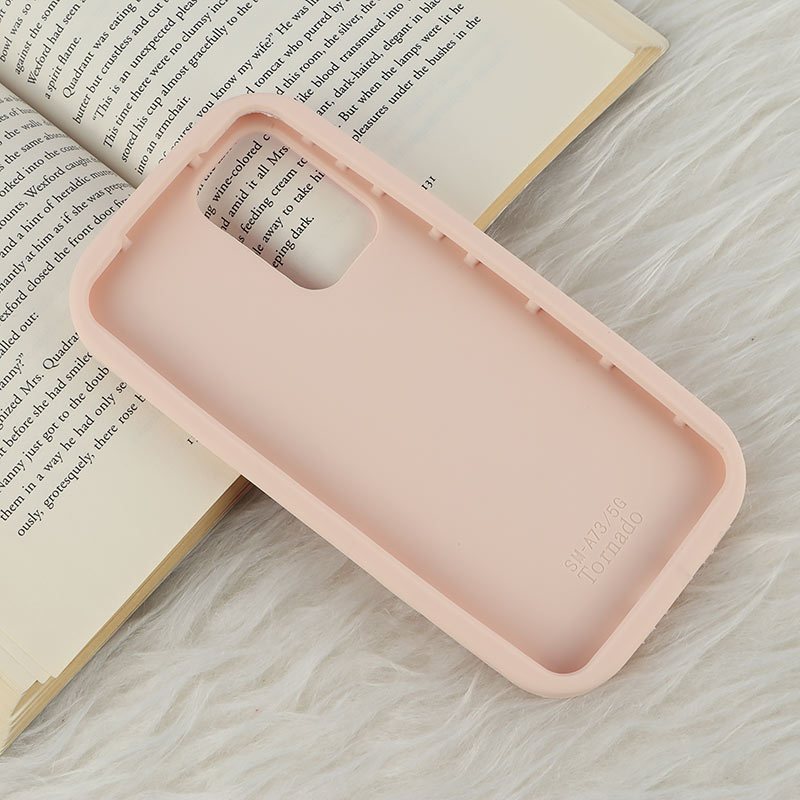 قاب سیلیکونی سامسونگ Galaxy A73 برجسته طرح Pink Ribbon