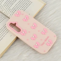 قاب سیلیکونی سامسونگ Galaxy A54 برجسته طرح Pink Ribbon