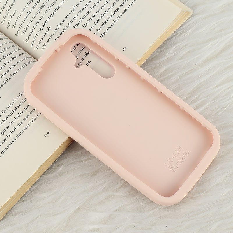 قاب سیلیکونی سامسونگ Galaxy A54 برجسته طرح Pink Ribbon