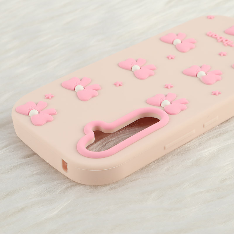 قاب سیلیکونی سامسونگ Galaxy A54 برجسته طرح Pink Ribbon