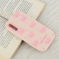 قاب سیلیکونی سامسونگ Galaxy A30s / A50 / A50s برجسته طرح Pink Ribbon