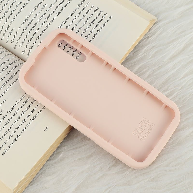 قاب سیلیکونی سامسونگ Galaxy A30s / A50 / A50s برجسته طرح Pink Ribbon